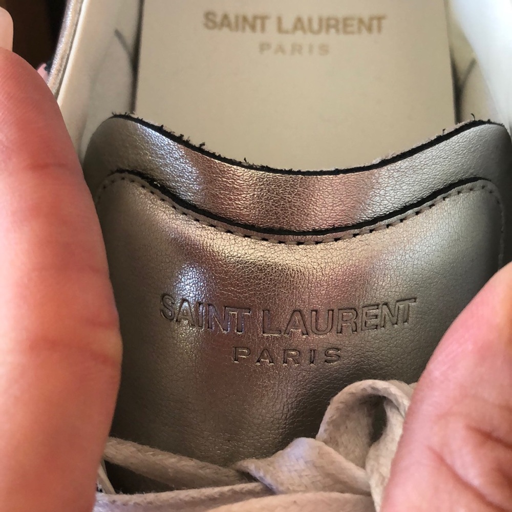 🛑 SOLD❗️NEW Saint Laurent SL06 20 Star Sneakers - Picture 7 of 7